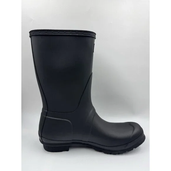 Hunter Women's Original Short Boot Black US 10 Waterproof, Rain Boot - Picture 9 of 16